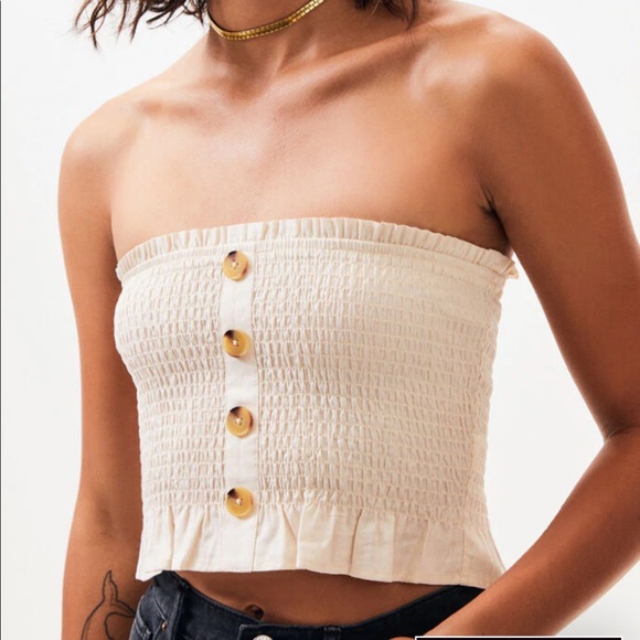 PacSun Tops - Pacsun Button Front Tube top